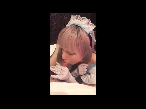 ❤️ Japanese Idol [mayuka], ຊຸດແມ່ບ້ານຊາວຝຣັ່ງ, ຕອນທີ 1, ເປົ່າລົມ ແລະ ຢອດໂລຊັນ ️ ແຕ່ໜັງໂປ້ ຢູ່ພວກເຮົາ